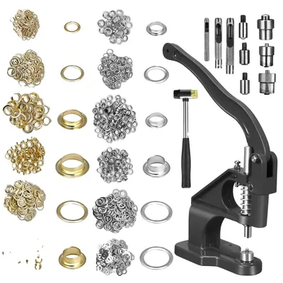 Produktbild von Nietmaschine, Doppelkappe, Metallösen, Schwarz