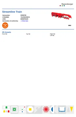 Produktbild von Highspeed-Dampfzug BRIO 63355700