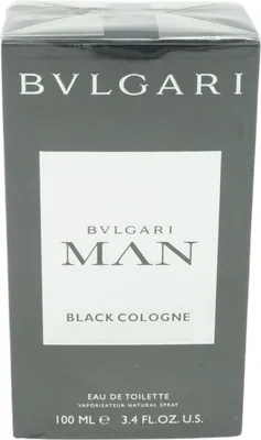 Obrázek produktu pro BVLGARI Man Black Cologne, Pánské, 100 ml, Nedoplnitelná lahvička, Sprej, Itálie, 1 kusů
