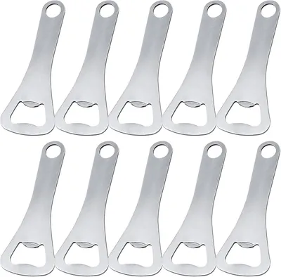 Imagen del producto de Abrebotellas de acero inoxidable, juego de 10 unidades, para la cocina
