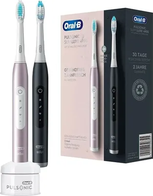 Produktbild von Oral-B Elektrinis dant? šepet?lis Oral-B Pulsonic Slim Luxe 4900, rožinis/juodas
