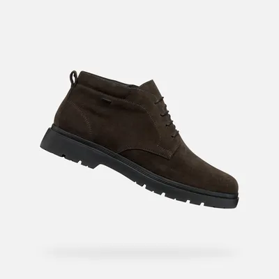 Produktbild von Geox Dunkelbraune Herren-Ankle-Boots Spherica EC1 B ABX 41