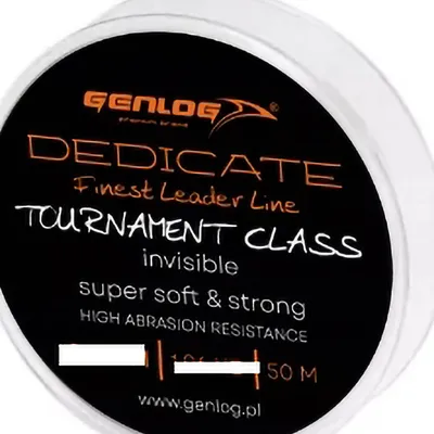 Produktbild von Genlog Dedicate Vorfach Monofilament 0,20mm 50m