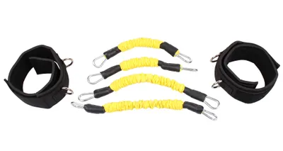 Produktbild von Beintrainer-Widerstandsgummi-Set Gelb
