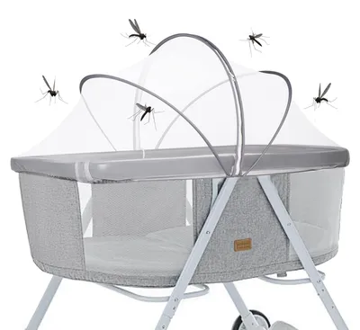 Produktbild von Omgoods – Universelles Moskitonetz für Bett und Kinderwagen