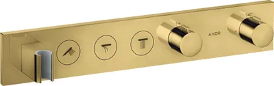 Immagine prodotto di hansgrohe AXOR ShowerSolutions module de thermostat Select 530/90, encastré, 3 consommateurs, set complet, 18356990, 18356990