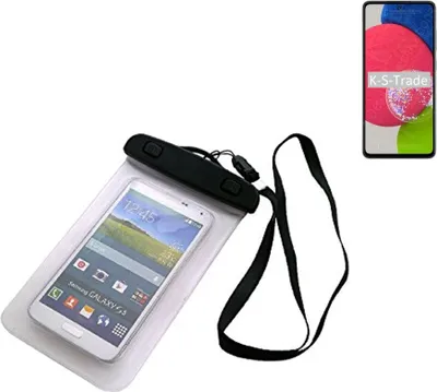 Produktbild von K-S-Trade Schutz Hülle Handy Hülle Kompatibel mit Samsung Galaxy A52s 5G Beach Bag wasserdicht 16cm x 10cm Schutzhülle Staub Sand Flachwasser