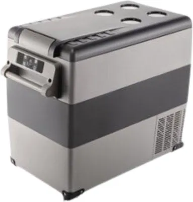 Immagine prodotto di Nero/Verde - Frigorifero portatile - Con display - 35 L - Con ruote
