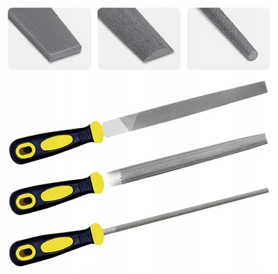 Produktbild von Metallfeilen Set 5 Stück, Handwerkzeug für Metall