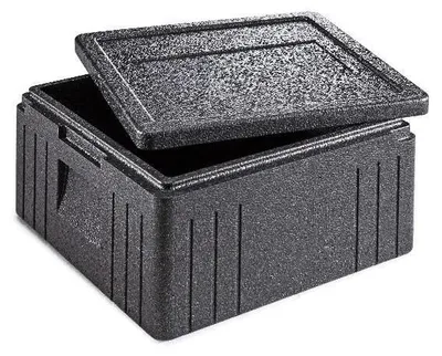 Produktbild von Pizzabox Transportbox Thermobox Thermohauser ECO LINE EPP 41x41x23,5 cm