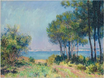 Produktbild von ARTland Wandbild Alu für Innen & Outdoor Die Küste bei Varengeville. 1882 Größe: 80x60 cm