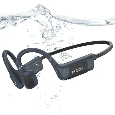 Productafbeelding van Beengeleiding Hoofdtelefoon Zwemmen, IP68 Waterdicht met 32G MP3