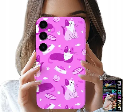Obrázok produktu pre Puzdro Pre Samsung Galaxy S24 - Love Cat, Vzory S Mačkami, Kryt