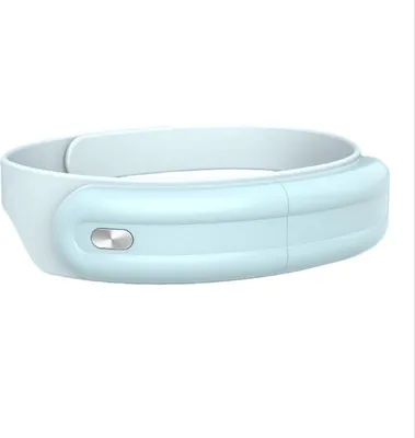 Image de INF Masseur Oculaire Pression d'Air, Chaleur, Vibration & Musique Bluetooth Bleu