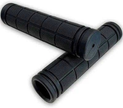 Produktbild von Famanu Fahrradgriffe Gummi rutschfest Set von 2 für Mountainbike und Citybike 120 mm schwarz