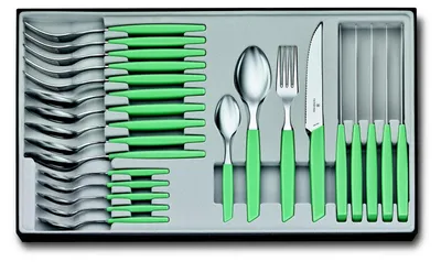 Produktbild von Victorinox Swiss Modern Besteck-Set 24 tlg. Mint-Grün