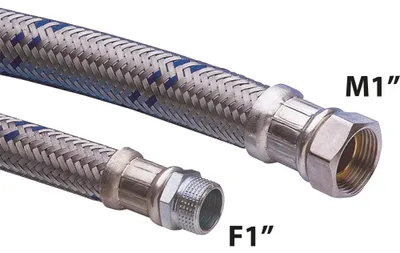 Zdjęcie produktu dla ELASTYCZNY PRZECIWDRGAWIOWY 40 cm – męski 1" x żeński 1"
