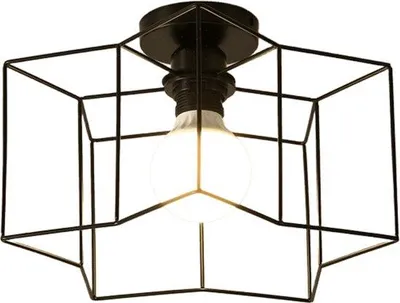 Immagine prodotto di Moderna lampada da soffitto a forma di stella in stile minimalista per soggiorno, corridoio e camera da letto.