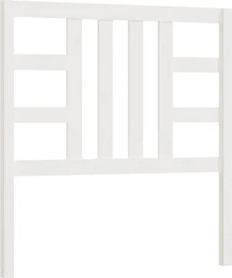 Produktbild von vidaXL Kopfteil Weiß 106x4x100 cm Massivholz Kiefer