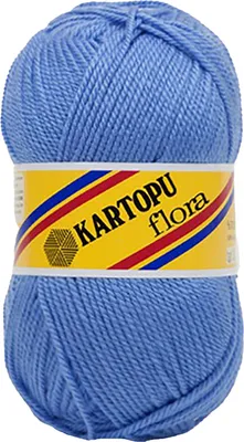 Produktbild von 100g Strick-Häkel-Garn KARTOPU FLORA, bitte Farbe wählen