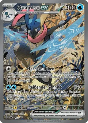 Imagen del producto de Colección especial "Niebla de Leyendas" de Pokémon | Quajutsu ex, promoción SVP132 | Alemán + Protección de envío de Heartforcards
