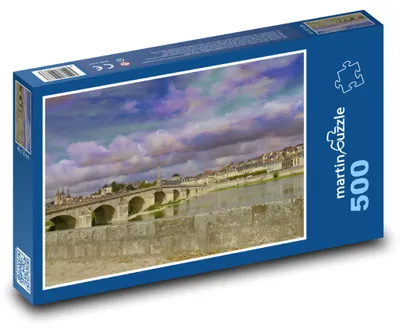 Obrázok produktu pre Puzzle 500 Most v Blois, Francúzsko - martinpuzzle