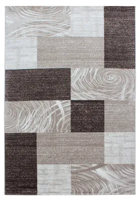 Imagen del producto de Parma Jawa alfombra pelo corto rectangular 240x340cm marrón