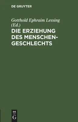 Produktbild von Die Erziehung des Menschengeschlechts
