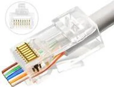 Image de Lanview LVN125306 Connecteur RJ45 Transparent