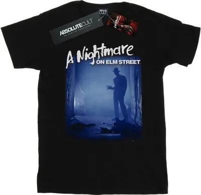 Produktbild von A Nightmare On Elm Street - "Is Waiting" T-Shirt für Damen BI42091 (M) (Schwarz)