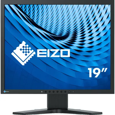 Produktbild von EIZO FlexScan S1934H-BK, 48,3 cm (19"), 1280 x 1024 Pixel, SXGA, LCD, 14 ms, Schwarz