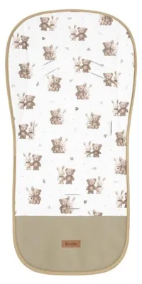 Produktbild von Wendbare Kinderwagen-Sitzeinlage aus Samt und Baumwolle, Friends