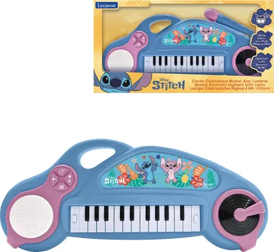 Produktbild von Elektronisches Kinderklavier Stitch mit Lichteffekten