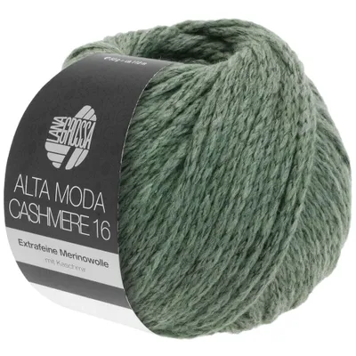Produktbild von Lana Grossa - Alta Moda Cashmere 16 0045 graugrün