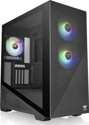 Produktbild von Thermaltake Divider 370 TG Black E-ATX ARGB Sync
