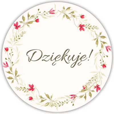 Immagine prodotto di Adesivi per candele "Grazie! - ", 20 pezzi