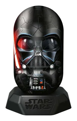 Image de Ravensburger Hylkies : Figurines à assembler de Star Wars - Figurine n° 01 - Dark Vador - Construire, tomber amoureux 12001012