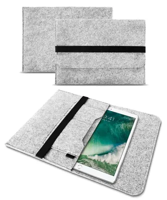 Produktbild von Sleeve Tasche für Apple iPad Pro 11 Hülle Filz Case Cover Tablet Schutzhülle BagFarben:Helles Grau