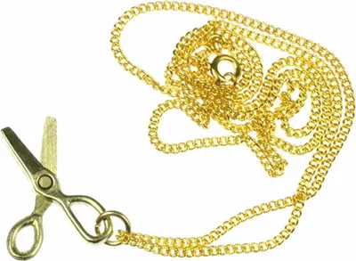 Produktbild von Scheren Kette Scherenkette Miniblings Schere Frisörin Schneiderin Nähen 60cm gld
