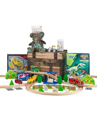 Produktbild von Kiste voller Spielzeug "Oliver"