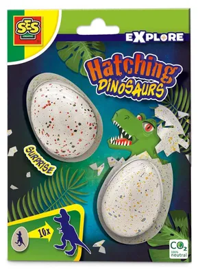 Produktbild von SES Creative Explore Schlpfende Dinosaurier - 2 berraschungseier
