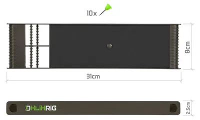 Produktbild von DELPHIN Organizer für die Vorfächer Delphin KlikBOX Rig