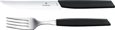 Immagine prodotto di victorinox coltelleria - Set tavola 12 pezzi manico nero - Swiss Modern