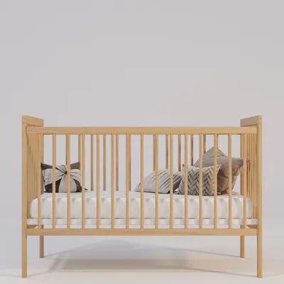 Zdjęcie produktu dla Łóżeczko dziecięce niemowlęce KOTTO MIA 120x60 Drewniane Bukowe Naturalne