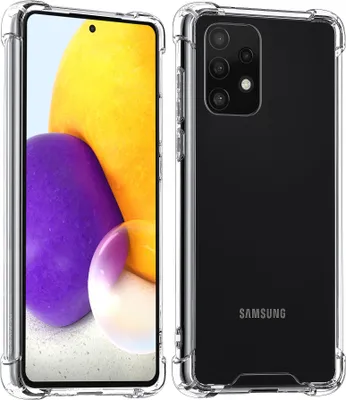 Obrázok produktu pre TPU zadný kryt pre Samsung Galaxy A72 – priehľadný – odolný proti nárazom