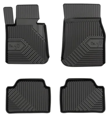 Immagine prodotto di Tappetini in gomma a vasca per BMW Serie 1 F20 2011-2019 (hatchback) – set 4 pezzi, nero, su misura