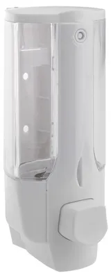 Produktbild von Aqualine Seifenspender zum Einhängen 350ml, Weiß