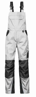 Produktbild von 4PROTECT® Latzhose IOWA Weiß/Grau 52