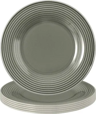 Produktbild von Seltmann Weiden Beat Perlgrau Brotteller 17 cm 6er Set