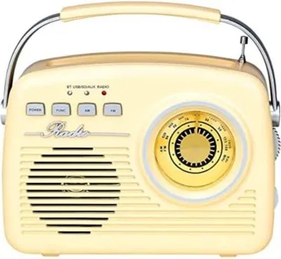 Obrázok produktu pre Tranzistorové rádio napájané batériami - Tranzistorové rádio - Prenosný dizajn s čistým zvukom na použitie v akýchkoľvek podmienkach